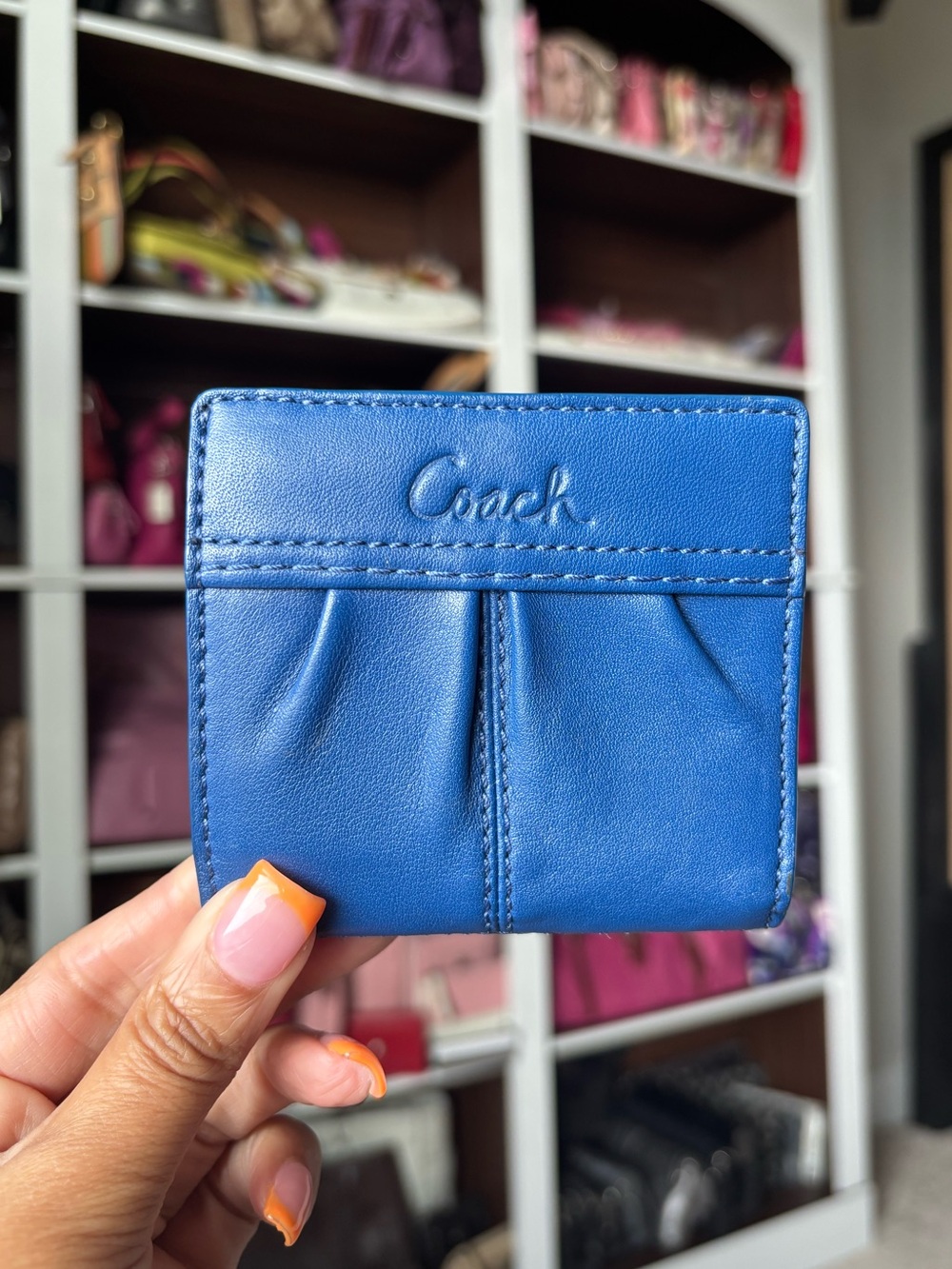 💙💙💙COACH Soho Pleated Snap Wallet💙💙💙
